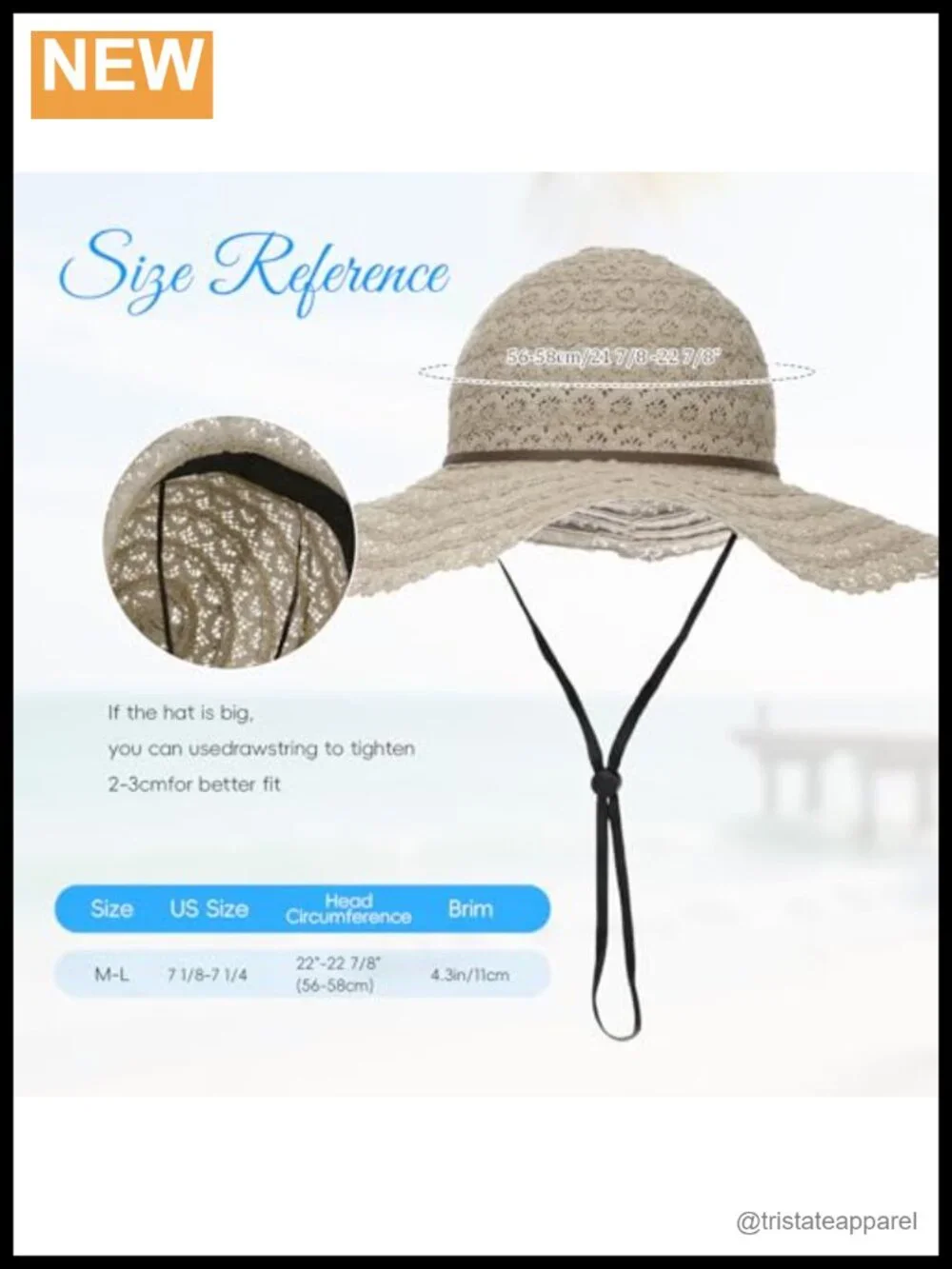 Women's Crochet Sun Hat Wide Brim Foldable Floppy Beach Vacation Travel